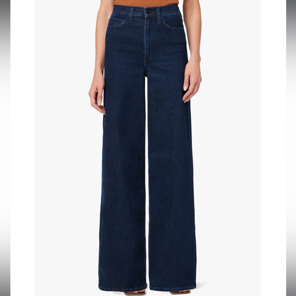 Women's High-Waisted Wide-Leg Jeans